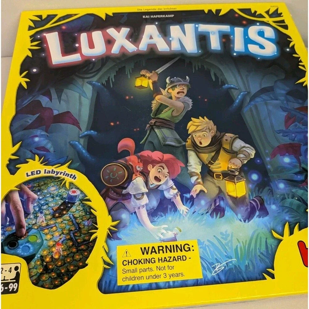 LUXANTIS Board Game - Complete Haba German English Interactive LED Labyrinth